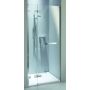 Koło Next drzwi prysznicowe 100 cm wnękowe z relingiem lewe szkło przezroczyste HDRF10222R03L zdj.1