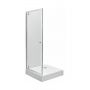 Koło First drzwi prysznicowe 90 cm pivot szkło przezroczyste  ZDRP90222003 zdj.1