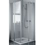 Kermi Atea AT ESR drzwi prysznicowe 120 cm częściowe 2/2 prawe szkło przezroczyste ATESR12020VPK zdj.1