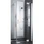 Kermi Filia XP drzwi prysznicowe 80 cm prawe srebrny połysk/szkło przezroczyste FX1WR08020VPK zdj.1