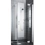 Kermi Filia XP drzwi prysznicowe 140 cm prawe srebrny połysk/szkło przezroczyste FX1WR14020VPK zdj.1
