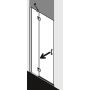 Kermi Osia OS SFL drzwi prysznicowe 120 cm wnękowe lewe srebrny połysk/szkło przezroczyste OSSFL12020VPK zdj.2