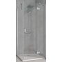 Kermi Osia STR drzwi prysznicowe 75 cm prawe srebrny połysk/szkło przezroczyste OSSTR07520VPK zdj.1