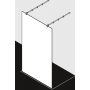 Kermi XB FW1 Walk-In ścianka prysznicowa 150 cm wolnostojąca srebrny połysk/szkło przezroczyste XBFW115020VPK zdj.2