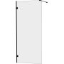 New Trendy Oxia Black ścianka prysznicowa walk-in 120 cm czarny mat/szkło przezroczyste AXJ-0426 zdj.1