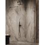 New Trendy Oxia Black ścianka prysznicowa walk-in 120 cm czarny mat/szkło przezroczyste AXJ-0426 zdj.3