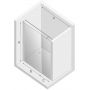New Trendy New Soleo Plus drzwi prysznicowe 100 cm chrom/szkło przezroczyste D-0139A/D-0094B-WP zdj.2