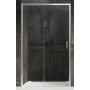 New Trendy Prime drzwi prysznicowe 130 cm wnękowe lewe chrom/szkło przezroczyste D-0304A zdj.1