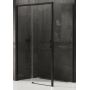 New Trendy Prime Black kabina prysznicowa 110x100 cm prostokątna lewa czarny półmat/szkło przezroczyste D-0318A/D-0130B zdj.1
