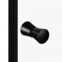 New Trendy Superia Black drzwi prysznicowe 90 cm wnękowe czarny półmat/szkło przezroczyste D-0333A zdj.4