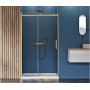 New Trendy Sling Satin Gold drzwi prysznicowe 100 cm złoty/szkło przezroczyste D-0388A zdj.1