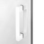 New Trendy Prime White drzwi prysznicowe 130 cm wnękowe lewe biały mat/szkło przezroczyste D-0406A zdj.4