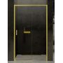 New Trendy Prime Light Gold drzwi prysznicowe 120 cm prawe złoty połysk/szkło przezroczyste D-0425A zdj.1