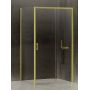 New Trendy Prime Light Gold kabina prysznicowa 160x100 cm prostokątna prawa złoty/szkło przezroczyste D-0433A/D-0225B zdj.1