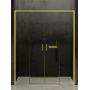 New Trendy Prime Light Gold drzwi prysznicowe 180 cm złoty połysk/szkło przezroczyste D-0447A zdj.1