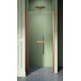 New Trendy New Soleo Copper Brushed drzwi prysznicowe 100 cm wnękowe miedź szczotkowana/szkło przezroczyste D-0492A zdj.1