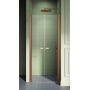 New Trendy New Soleo Copper Brushed drzwi prysznicowe 90 cm wnękowe miedź szczotkowana/szkło przezroczyste D-0495A zdj.1