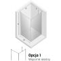 New Trendy New Soleo kabina prysznicowa 90x100 cm prostokątna chrom/szkło przezroczyste D-0141A/D-0089B zdj.2