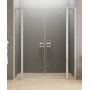 New Trendy New Soleo drzwi prysznicowe 150 cm wnękowe chrom/szkło przezroczyste D-0266A zdj.1
