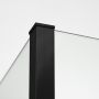 New Trendy New Modus Black Walk-In ścianka prysznicowa 100 cm czarny półmat/szkło przezroczyste EXK-0066 zdj.8