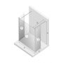 New Trendy New Modus Black Walk-In ścianka prysznicowa 120 cm czarny półmat/szkło przezroczyste EXK-0093 zdj.3