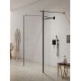 New Trendy New Modus Black Walk-In ścianka prysznicowa 120 cm czarny półmat/szkło przezroczyste EXK-0093 zdj.1