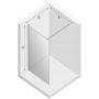 New Trendy New Modus White Walk-In ścianka prysznicowa 120 cm biały mat/szkło przezroczyste EXK-2206 zdj.2