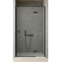 New Trendy Reflexa Black drzwi prysznicowe 80 cm wnękowe prawe czarny półmat/szkło przezroczyste EXK-4899 zdj.1