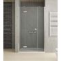 New Trendy Reflexa drzwi prysznicowe 110 cm wnękowe lewe chrom/szkło przezroczyste EXK-5076 zdj.1