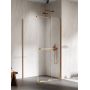 New Trendy Smart kabina prysznicowa 120x100 cm prostokątna miedź szczotkowany/szkło przezroczyste EXK-7714 zdj.1