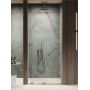 New Trendy Smart drzwi prysznicowe 130 cm rozsuwane gunmetal szczotkowany/szkło przezroczyste EXK-7818 zdj.1