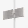 New Trendy Avexa Nickel Brushed kabina prysznicowa 110x80 cm prostokątna lewa nikiel szczotkowany/szkło przezroczyste EXK-8675 zdj.8