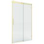 New Trendy Softi X Gold Brushed drzwi prysznicowe 100 cm rozsuwane prawe złoty szczotkowany/szkło przezroczyste EXK-8923 zdj.1
