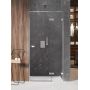New Trendy Avexa drzwi prysznicowe 120 cm wnękowe prawe chrom/szkło przezroczyste EXK-1450 zdj.1
