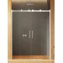 New Trendy Softi drzwi prysznicowe 150 cm wnękowe chrom/szkło przezroczyste EXK-3906 zdj.1
