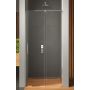 New Trendy Smart drzwi prysznicowe 160 cm wnękowe chrom połysk/szkło przezroczyste EXK-4011 zdj.1