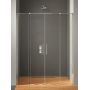 New Trendy Smart drzwi prysznicowe 160 cm wnękowe chrom połysk/szkło przezroczyste EXK-4017 zdj.1