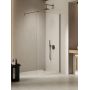 New Trendy Nesta Gunmetal Brushed ścianka prysznicowa walk-in 120 cm gunmetal szczotkowany/szkło przezroczyste K-1759 zdj.1