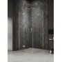 New Trendy Nesta Light Gold kabina prysznicowa 120x100 cm prostokątna złoty połysk/szkło przezroczyste K-4517 zdj.1