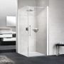 Novellini Young 2.0 G+F ścianka prysznicowa 77 cm boczna biały mat/szkło przezroczyste Y2FG77-1U zdj.4