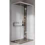 Novellini Glax 2 2.0 A kabina z hydromasażem 100x70 cm prawa parowa z brodzikiem corda G22A107DT5-1TU zdj.1