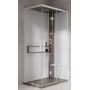 Novellini Glax 2 2.0 A kabina z hydromasażem 100x70 cm prawa parowa z brodzikiem corda G22A197DT5-1TU zdj.1