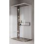 Novellini Glax 2 2.0 A kabina z hydromasażem 100x70 cm lewa parowa z brodzikiem corda G22A197ST5-1TU zdj.1