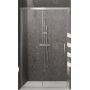 Novellini Kali 2P drzwi prysznicowe 94 cm srebrny/szkło przezroczyste KALI2P94-1B zdj.1