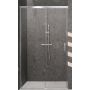 Novellini Kali PH drzwi prysznicowe 138 cm srebrny/szkło przezroczyste KALIPH136-1B zdj.1