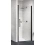 Novellini Young 1B drzwi prysznicowe 97 cm czarny/szkło przezroczyste Y21B97-1H zdj.1