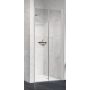 Novellini Young 2.0 2B drzwi prysznicowe 57 cm biały mat/szkło przezroczyste Y22B57-1U zdj.1