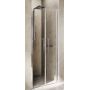 Novellini Young 2.0 2B drzwi prysznicowe 93 cm chrom/szkło przezroczyste Y22B93-1K zdj.1