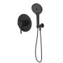 Oltens Molle zestaw bateria prysznicowa podtynkowa ze słuchawką 3-funkcyjną Luva EasyClick czarny mat 36032300 zdj.1