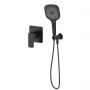 Oltens Hadsel zestaw bateria prysznicowa podtynkowa ze słuchawką 3-funkcyjną Havis EasyClick (S) czarny mat 36037300 zdj.1